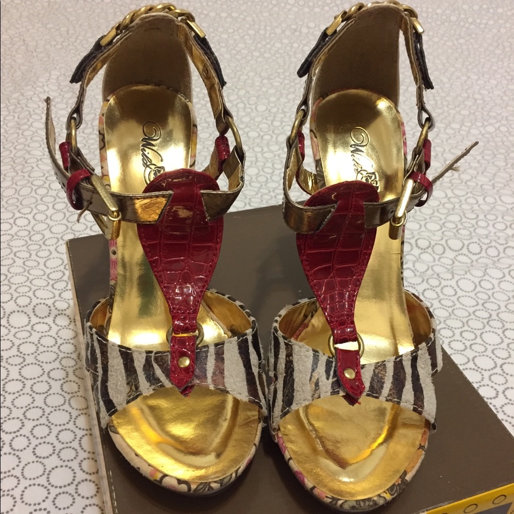 Wild Rose Heels Sandals